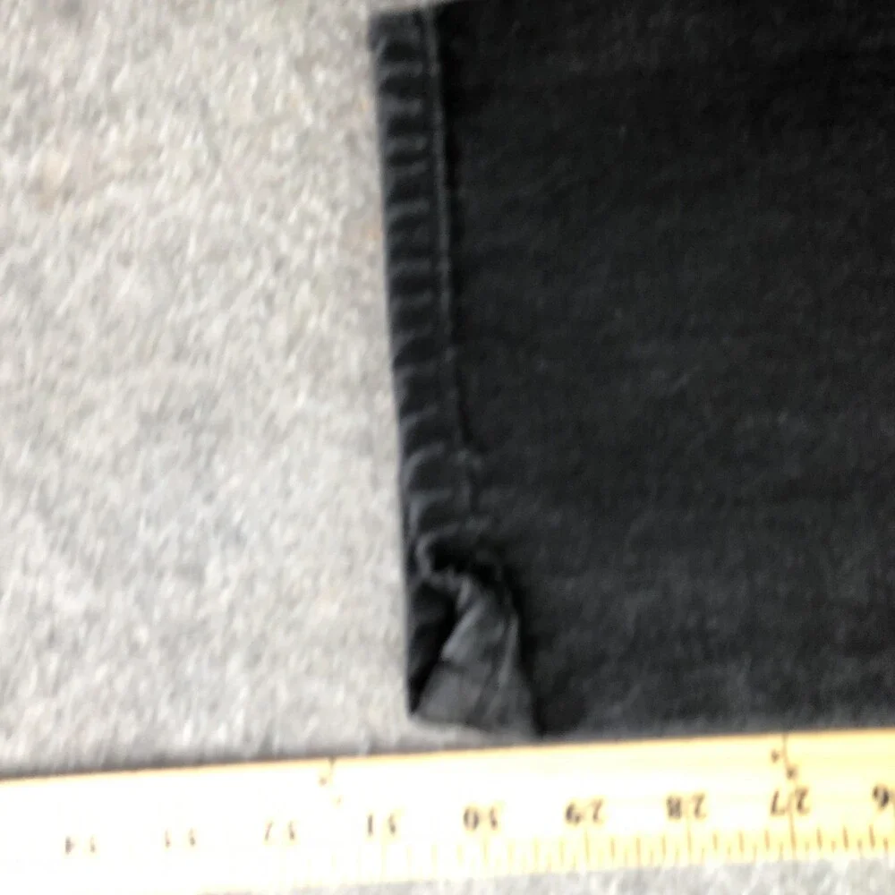 Harley-Davidson Jeans Mens 33x30 Black Charcoal Wash Regular Straight Denim